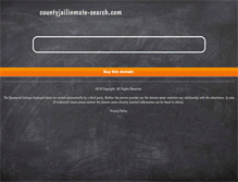 Tablet Screenshot of countyjailinmate-search.com